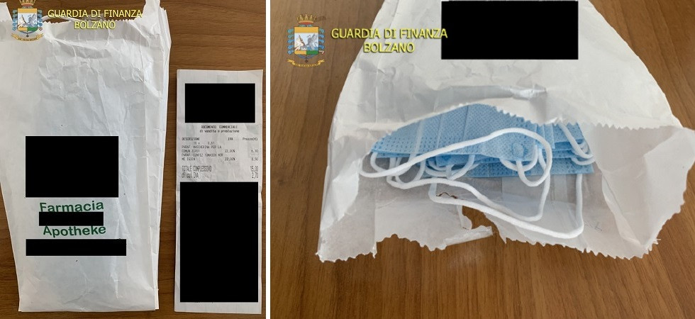 Vendeva mascherine a prezzi maggiorati: titolare di due farmacie denunciato dalla guardia di finanza